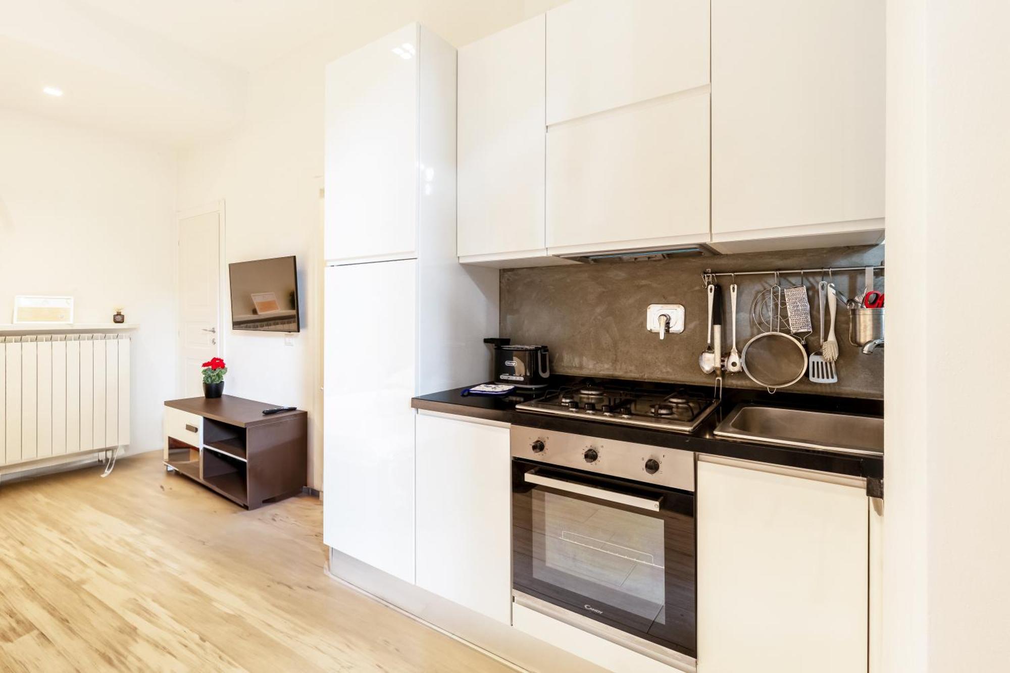 Modern Apartment In Firenze Bagian luar foto